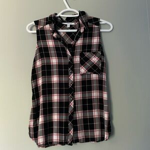 Plaid Tank Top